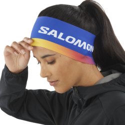 Пов'язка на голову Salomon Club Line XC - синя