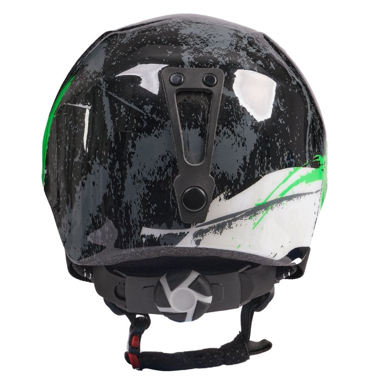 Lyžařská helma TecnoPro XT J - černá/zelená