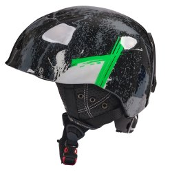 Lyžařská helma TecnoPro XT J - černá/zelená