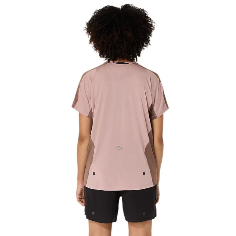 Tričko Asics Fujitrail Elite SS Top W - růžová