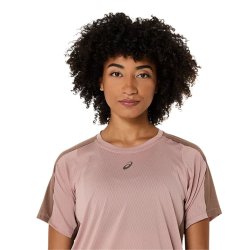 Tričko Asics Fujitrail Elite SS Top W - růžová