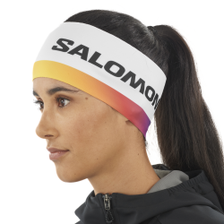 Пов'язка на голову Salomon Club Line XC - біла