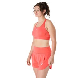 Бюстгальтер Asics Road Compression Bra W - помаранчевий