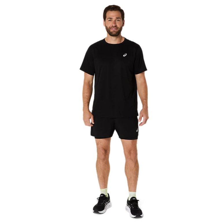 Шорти Asics Core 2-N-1 5In Short M - чорний
