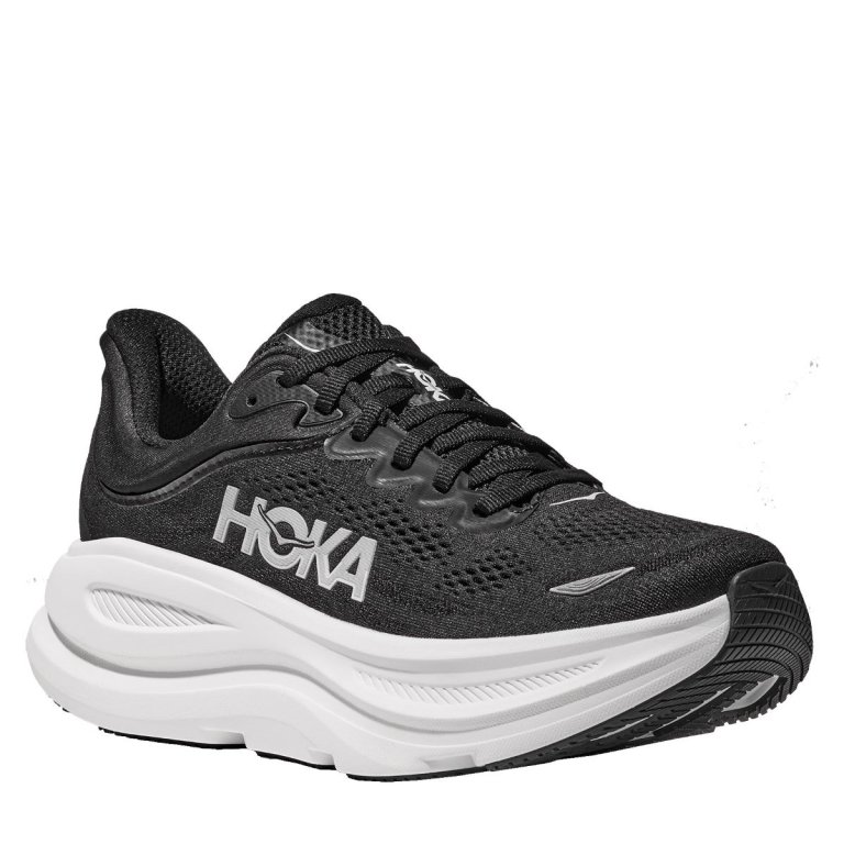 Кросівки Hoka Bondi 9 M чорний/білий