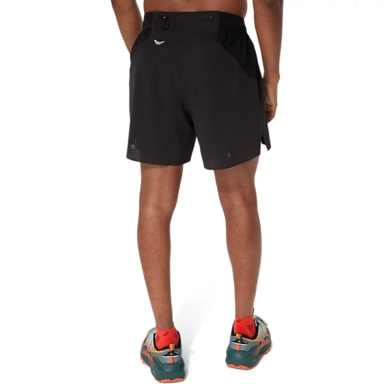 Шорти Asics Fujitrail Elite Short M - чорний