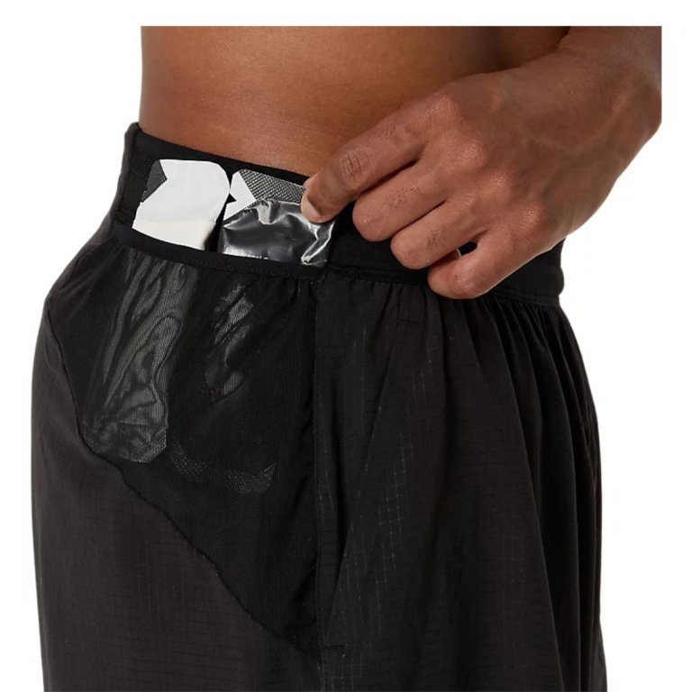 Шорти Asics Fujitrail Elite Short M - чорний