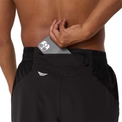 Шорти Asics Fujitrail Elite Short M - чорний