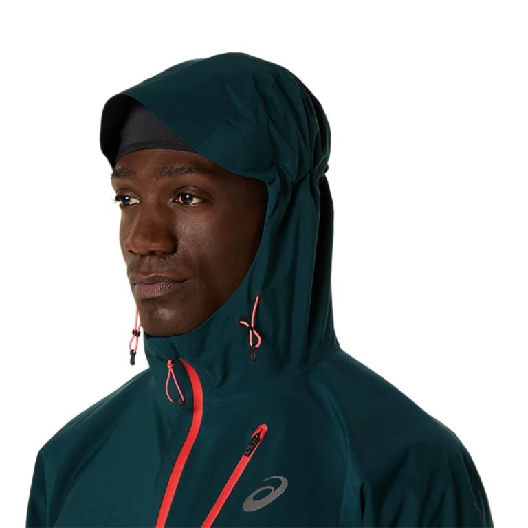 Куртка Asics Fujitrail Elite Waterproof Jacket M - зелений
