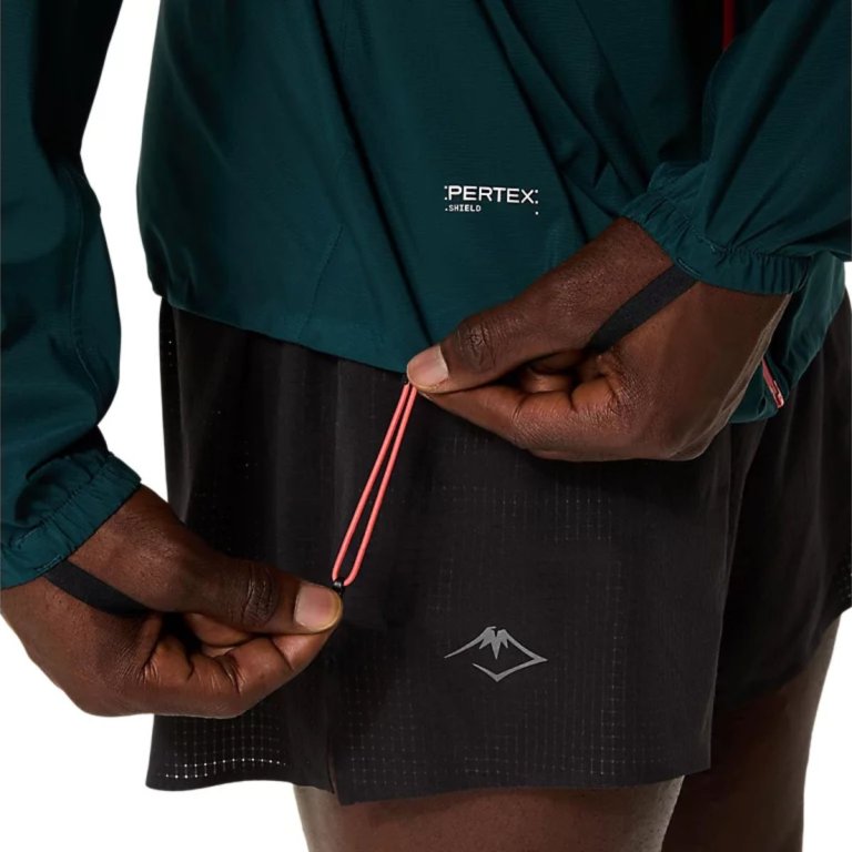Куртка Asics Fujitrail Elite Waterproof Jacket M - зелений