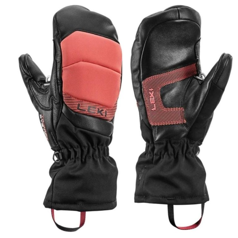 Рукавиці Leki Griffin Base 3D Mitt W - чорно/червоні