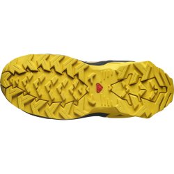 Взуття Salomon X Ultra Mid GTX J - сірий/жовтий