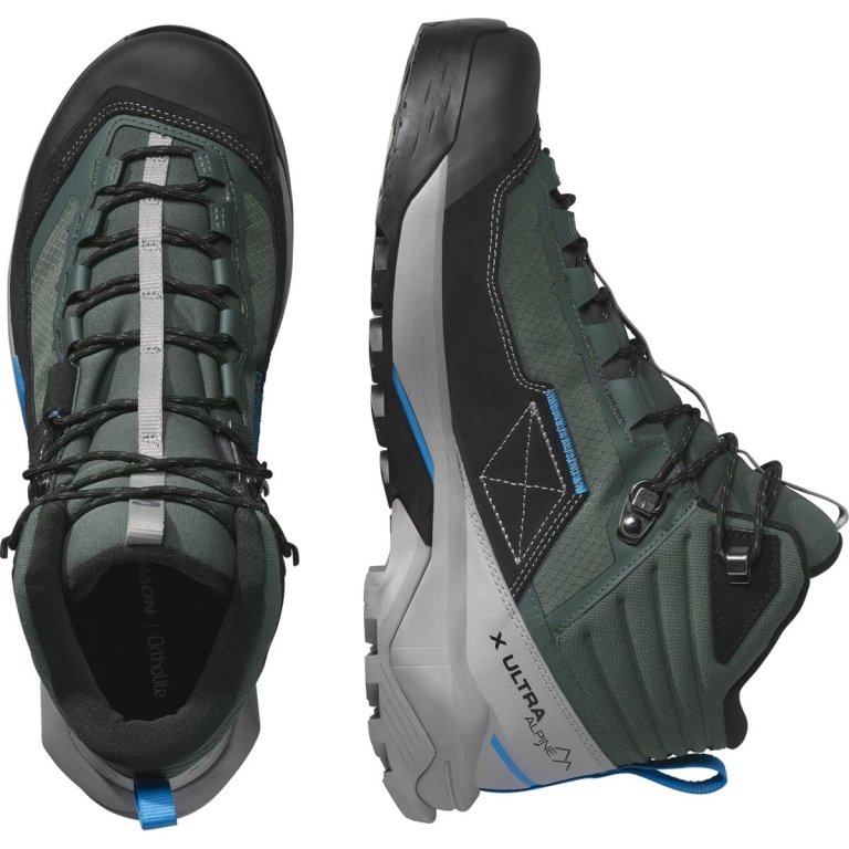 Взуття Salomon X Ultra Alpine Mid GTX M - чорний/зелений