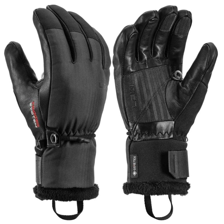 Гірськолижні рукавиці Leki Lantana 3D GTX W - чорні
