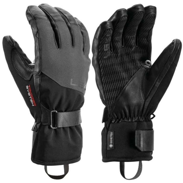 Гірськолижні рукавиці Leki Pegas Pro 3D GTX - чорні
