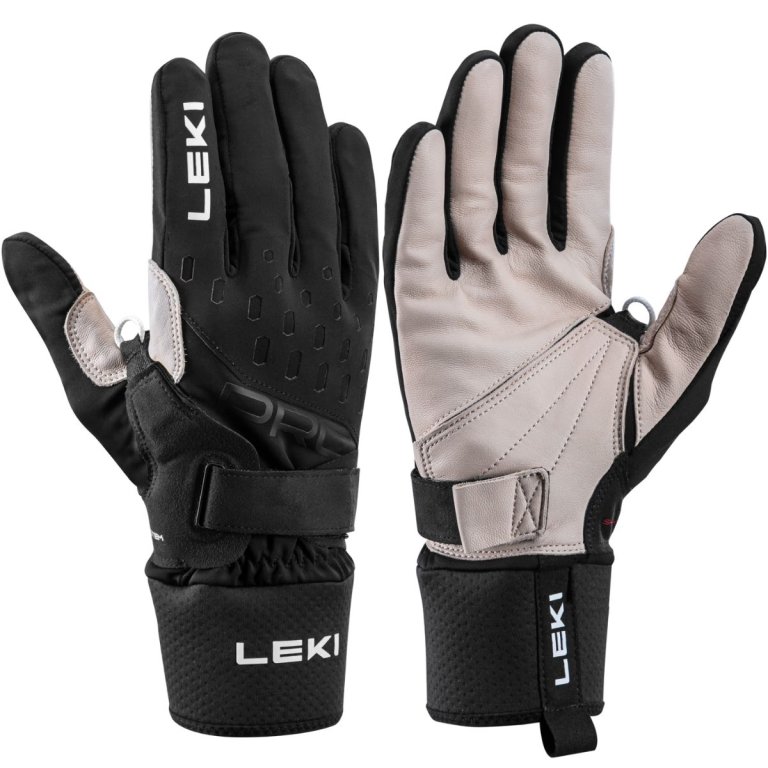 Рукавиці Leki PRC Premium Shark Gloves - чорно/бежеві