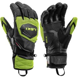Рукавиці Leki WCR Venom GS 3D - чорно/жовті