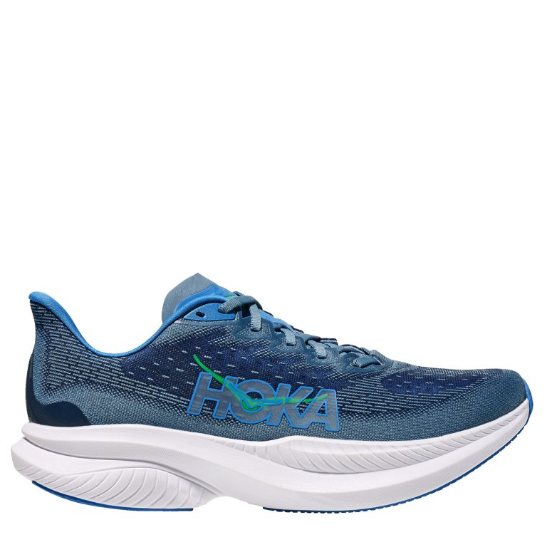 Кросівки Hoka Mach 6 M - сині/зелені