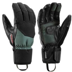 Рукавиці Leki Hevon Thermo 3D - чорно/зелені