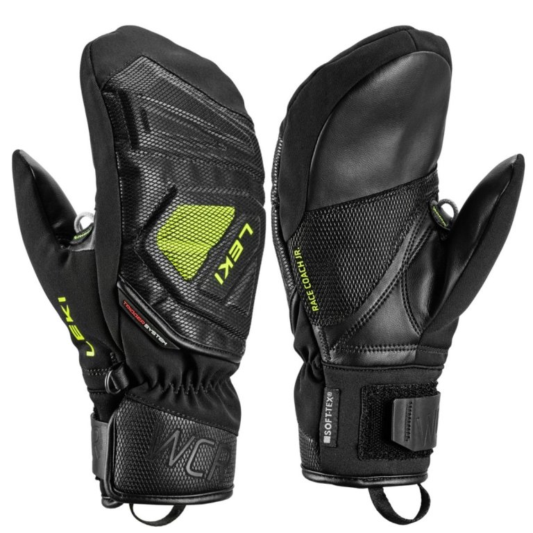 Рукавиці Leki WCR C-Tech 3D Mitt J - чорно/зелені