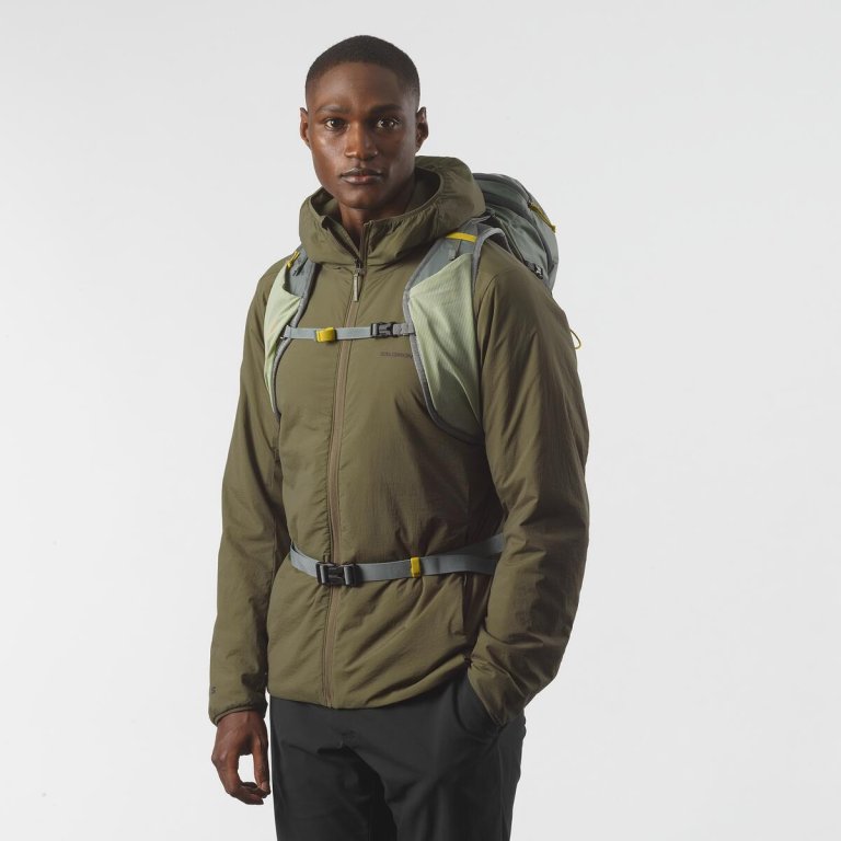Рюкзак Salomon Aerotrek 20 M - зелений/сірий