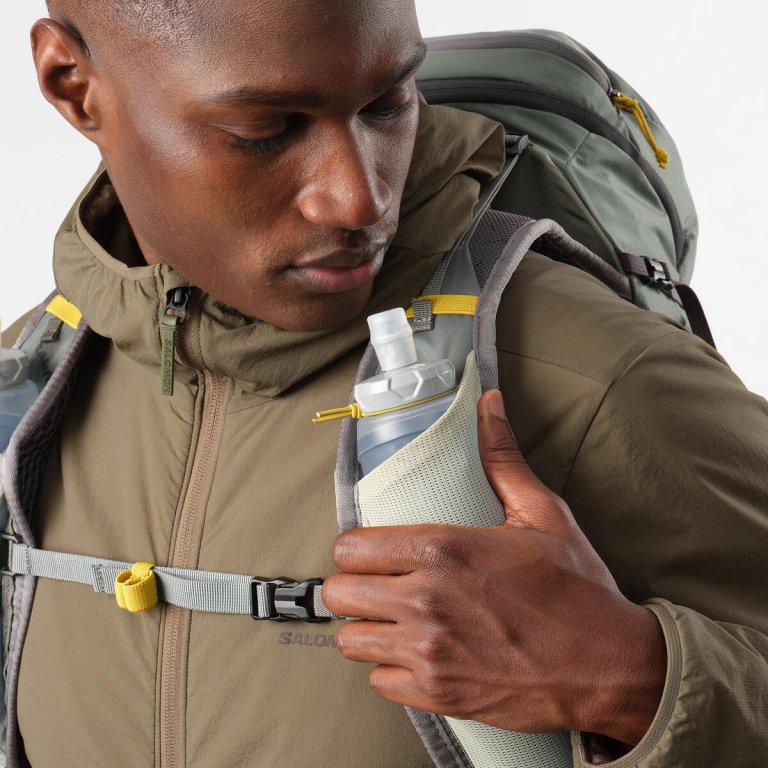 Рюкзак Salomon Aerotrek 20 M - зелений/сірий
