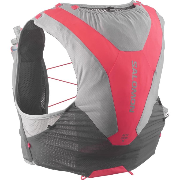 Жилет Salomon Adv Skin 5 Set з флягами - сірий