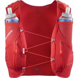 Жилет Salomon Adv Skin 12 Set з флягами - червоний
