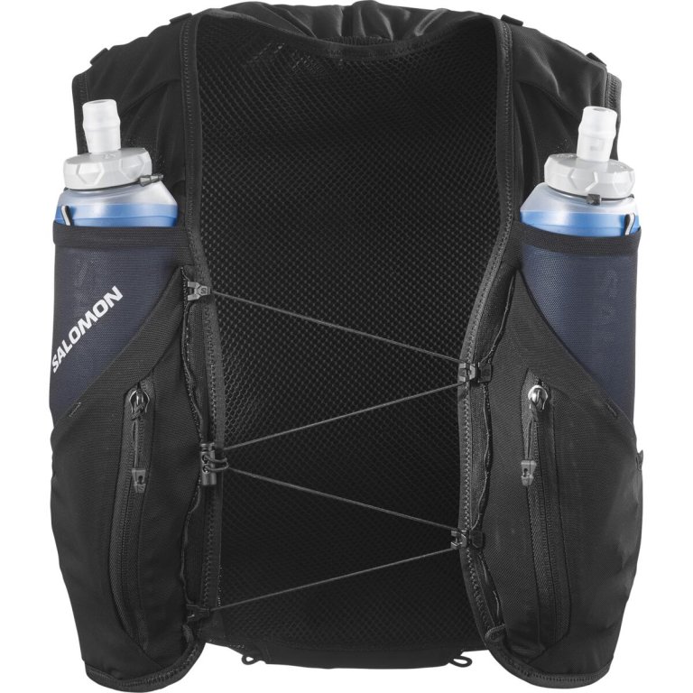 Жилет Salomon Adv Skin 12 Set з флягами - чорний