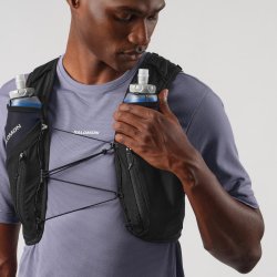 Жилет Salomon Adv Skin 12 Set з флягами - чорний