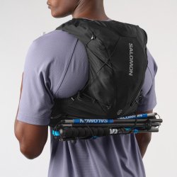 Жилет Salomon Adv Skin 12 Set з флягами - чорний