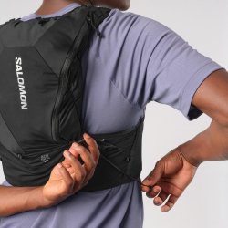 Жилет Salomon Adv Skin 12 Set з флягами - чорний