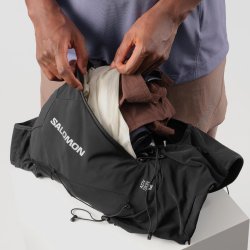 Жилет Salomon Adv Skin 12 Set з флягами - чорний