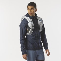 Жилет Salomon Adv Skin Cross Season Race Flag - чорний/білий