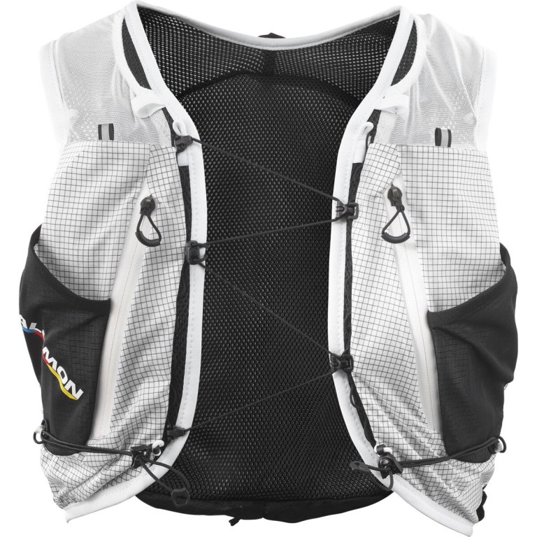 Жилет Salomon Adv Skin Cross Season Race Flag - чорний/білий