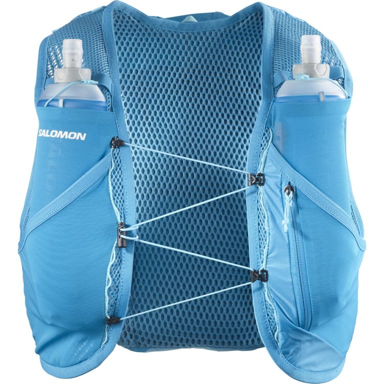 Жилет Salomon Active Skin 8 Set з флягами - синій