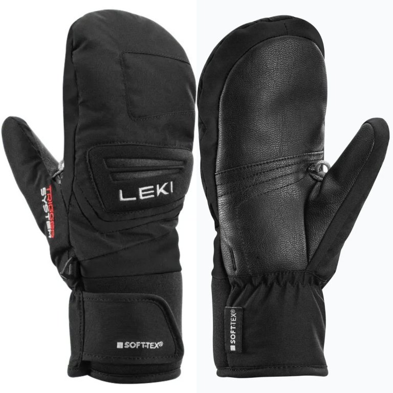 Гірськолижні рукавички Leki Griffin 3D Mitt J - чорні