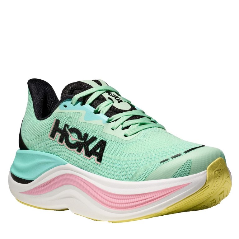 Кросівки Hoka Skyward X W - зелений/рожевий