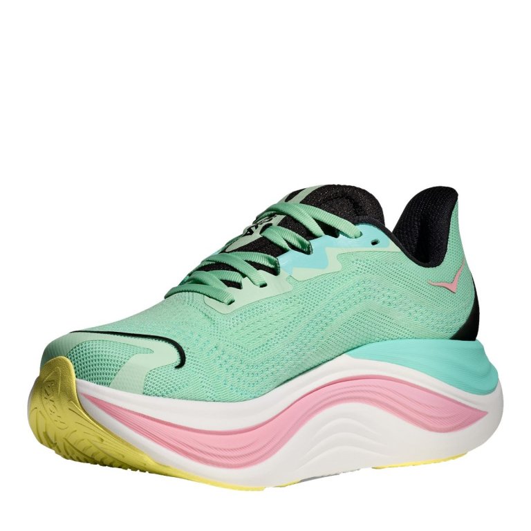 Кросівки Hoka Skyward X W - зелений/рожевий