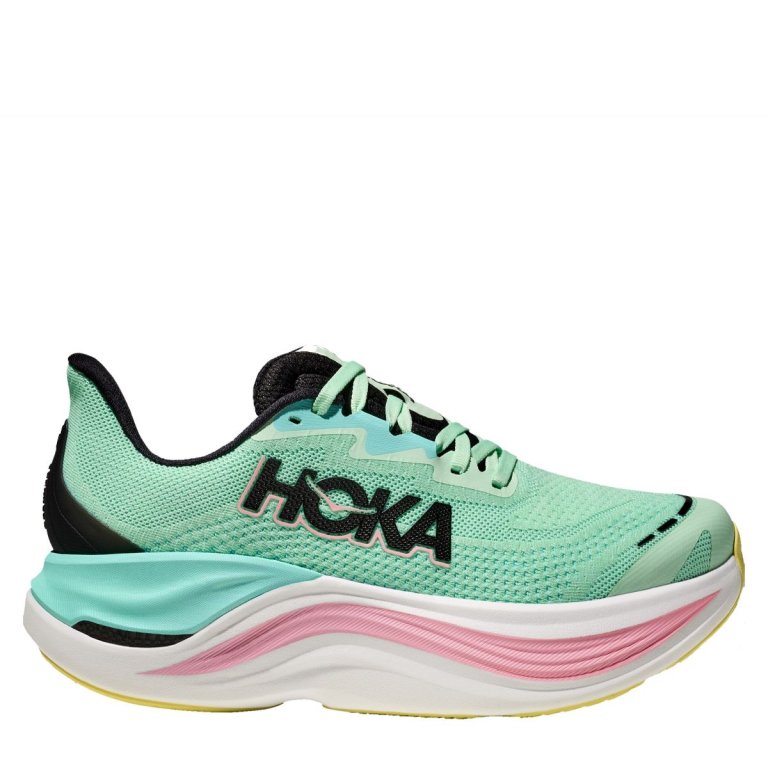 Кросівки Hoka Skyward X W - зелений/рожевий