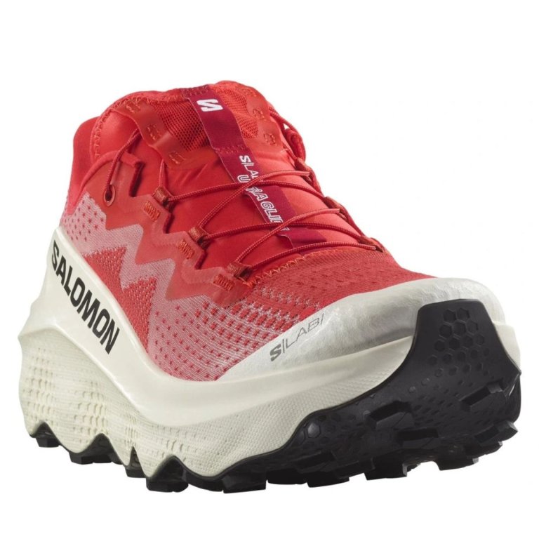 Кросівки Salomon S LAB Ultra Glide - червоно/білі