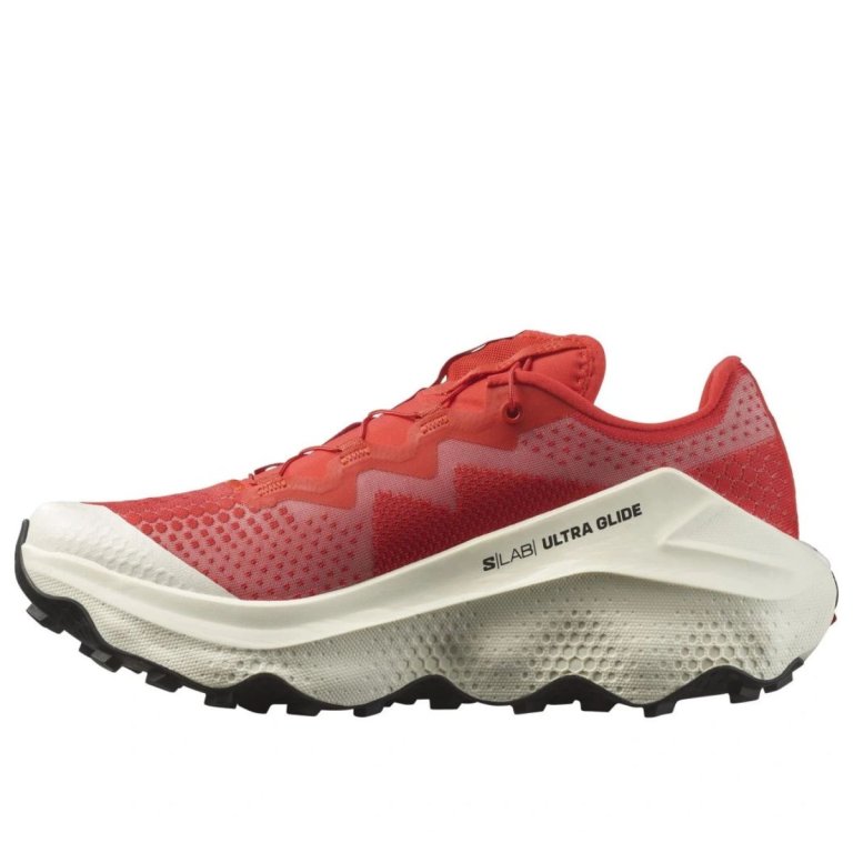 Кросівки Salomon S LAB Ultra Glide - червоно/білі