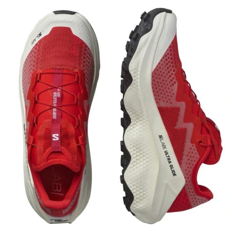 Кросівки Salomon S LAB Ultra Glide - червоно/білі