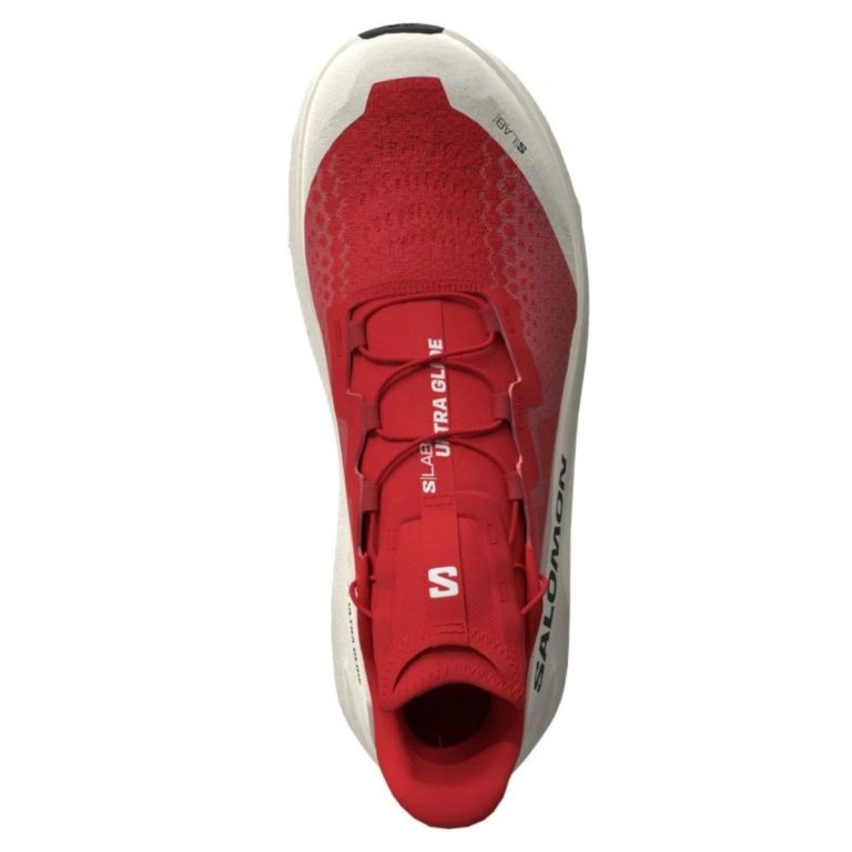 Кросівки Salomon S LAB Ultra Glide - червоно/білі