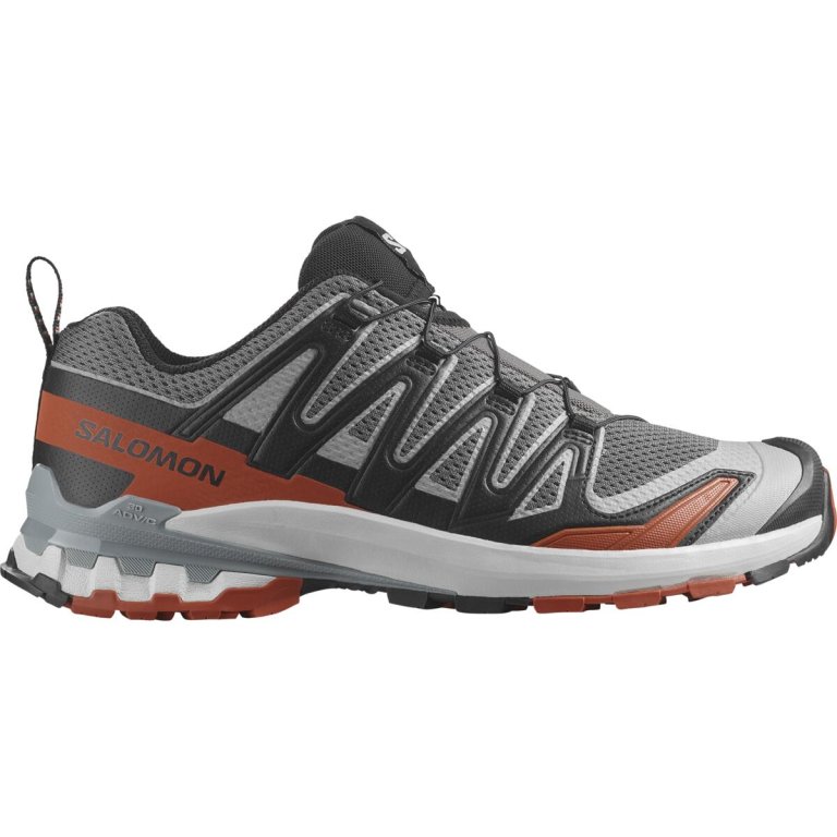 Кросівки Salomon Xa Pro 3D V9 M - сірий/червоний