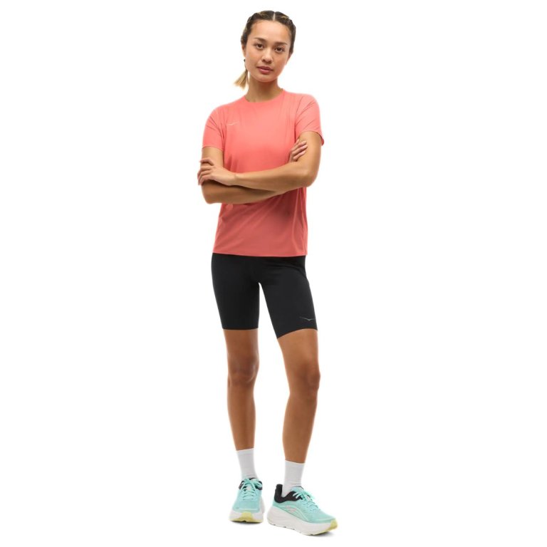 Футболка Hoka Airolite Run Short Sleeve W - помаранчева