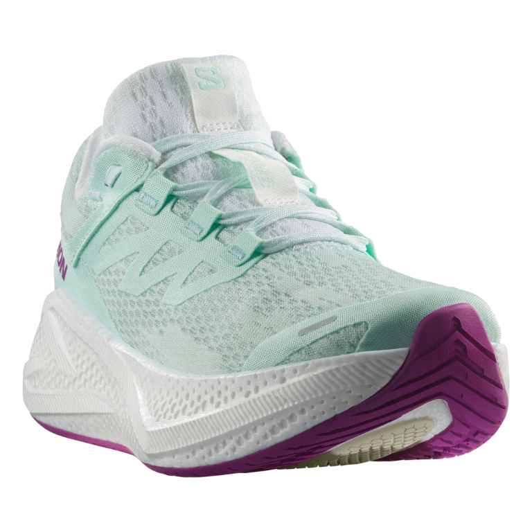 Кросівки Salomon Aero Glide 3 W - зелений/білий/фіолетовий
