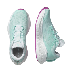 Кросівки Salomon Aero Glide 3 W - зелений/білий/фіолетовий