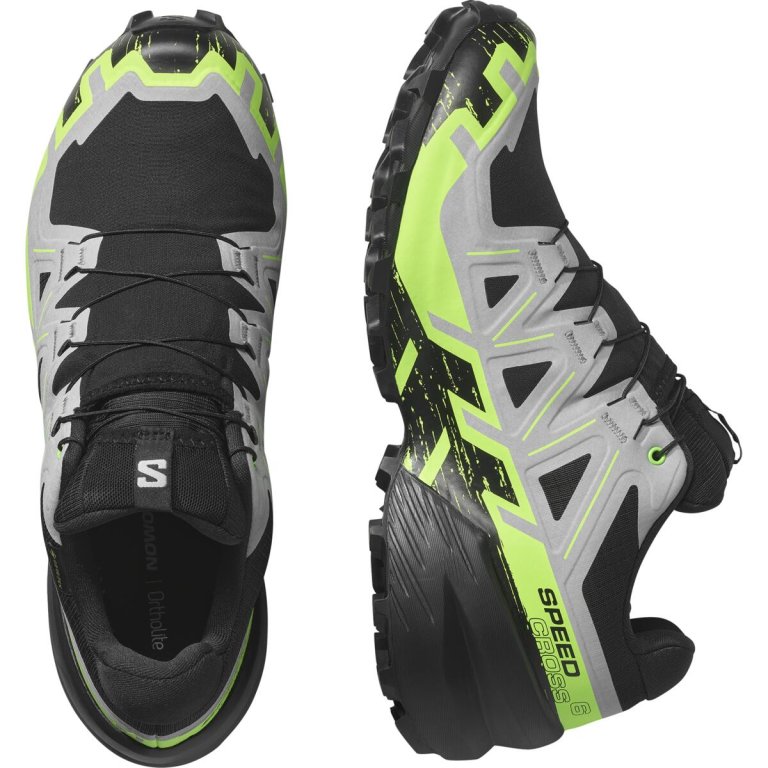 Кросівки Salomon Speedcross 6 GTX M - сіро/жовті