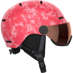 Лижний шолом Salomon Grom Visor Rental K - рожевий